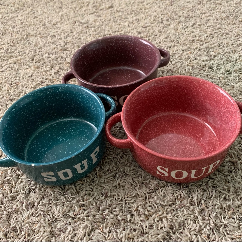 Mulberry SOUP Bowls set of Three